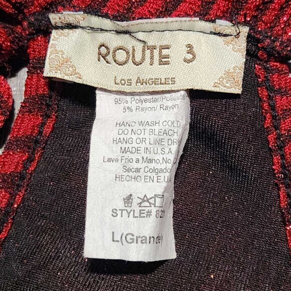 Vintage 90s chic red metallic halter midi bodycon dress - Picture 7 of 8